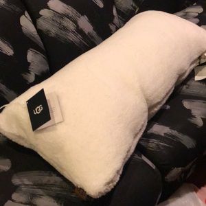Classic Sherpa bolster/ body pillow